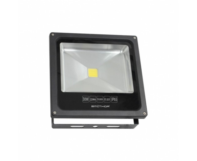 LED reflektor METALED 32102 EMITHOR 30W, IP65, 6000K, Černá