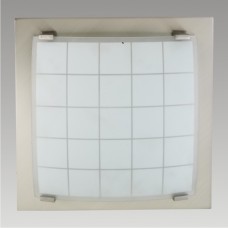 Nástěnné stropní svítidlo Prezent Geometrica 25010 2xE27/60W, Nikl