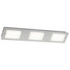 LED Nástěnné koupelnové svítidlo Rabalux 5724 RUBEN 3xLED 4,5W Chróm, Bílá