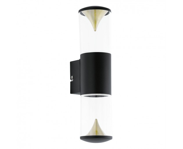 Svítidlo venkovní nástěnné LED EGLO Penalva 1 EG94818 Černá, Zlatá